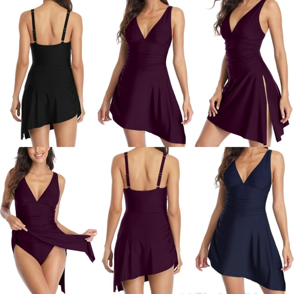 Women Monokini Flounced Sexy One Piece Swimsuit - Picture 2 of 4